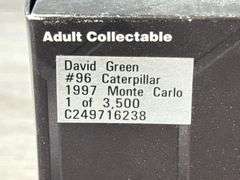 David Green #96 Caterpillar 1997 Monte Carlo Stock Car, 1/24, Limited Edition, 1 Of 3500, Action