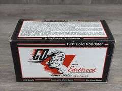1931 Ford Roadster Go W/Edelbrock Bank, 1/25, Limited Edition, Performance Pioneer #7, The Eastwood Company