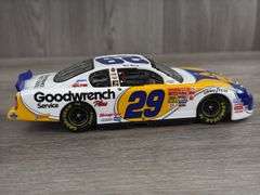 Kevin Harvick #29 GM Goodwrench Service Plus/AOL 2001 Monte Carlo Clear Window Bank, 1/24, Limited Edition, #337/2504, Action