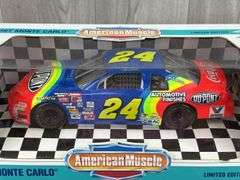 Jeff Gordon #24 DuPont Monte Carlo Stock Car, 1/18, Limited Edition, American Muscle, Ertl Collectibles