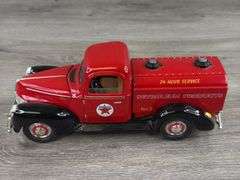 1940 Ford Texaco Tanker Truck, 10” Long, Golden Wheels