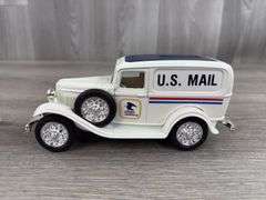 U.S. Mail 1932 Ford Panel Truck Bank, 1/25, 1989 Limited Edition, 3rd Edition, Certificate, Ertl