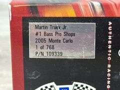 Martin Truex Jr. #1 Bass Pro Shops 2005 Monte Carlo Stock Car, Limited Edition, 1 Of 768, Action