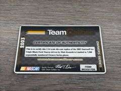 Matt Kenseth #17 Smirnoff Ice Triple Black 2003 Ford Taurus Stock Car, 1/24, Limited Edition, #6271/7500, Certificate Of Authenticity, Owners Series, Team Caliber