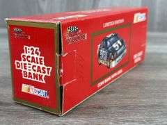 Davey Allison #28 Havoline In Memory Of Davey Ford Thunderbird Stock Car Bank, 1/24, Limited Edition, #2040/2800, Racing Champions