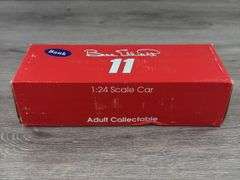 Bill Elliott #11 Budweiser Ford Thunderbird Stock Car Bank, 1/24, Action Racing Collectables