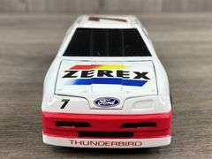 Alan Kulwicki #7 Zerex Ford Thunderbird Stock Car Bank, 1/24, 1995 Limited Edition, 1 Of 2508, Action Racing Collectables Club Of America