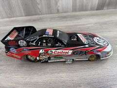 John Force Castrol GTX/11X Champion 2002 Mustang Funny Car W/Fiberglass Body, 1/16, Limited Edition, 1 Of 4248, Action