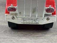 McDonald’s Racing Team Kenworth Tractor Trailer, 22 1/2” Long, Series I, 1 Of 288, Buddy L, Needs Batteries-Clean Compartment