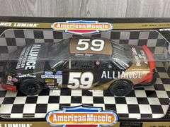 Dennis Setzer #59 Alliance Lumina Stock Car, 1/18, Collector’s Edition, Certified #153/3000, American Muscle, Ertl