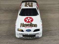 Davey Allison #28 Havoline In Memory Of Davey Thunderbird Stock Car Bank, 1/24, Limited Edition, Racing Champions