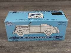 Dennis Setzer #59 Alliance Racing Team 1937 Chevy Cabriolet Bank, 1/25, Limited Edition, Certified #49/1250, SpecCast, Liberty Classics