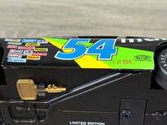 Robert Pressley #54 Manheim Auctions Lumina Stock Car Bank, 1/24, 1994 Limited Edition, Certified #412/500, 1994 My Winston Cup Debut Car, Daytona 500, Racing Champions