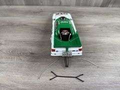 John Force Castrol GTX/100th Win 2002 Mustang Funny Car W/Fiberglass Body, 1/16, Limited Edition, 1 Of 4132, Action 10th Anniversary