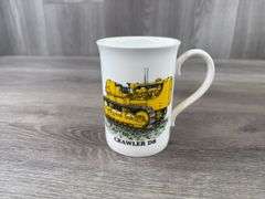Caterpillar/Pepsi 16-G Grader Set Of 4 Drinking Glasses, Koozies, Mugs