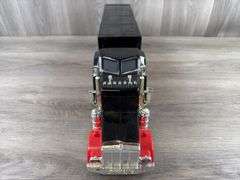 McDonald’s Racing Team Kenworth Tractor Trailer, 22 1/2” Long, Series I, 1 Of 288, Buddy L, Needs Batteries-Clean Compartment