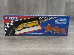 Johnny ‘Juice’ Smith #41 WhiteHouse Apple Juice Kenworth T600A Racing Team Transporter, 1/64, Limited Edition, 1994 Super Stars, White Rose Collectibles, Ertl, Original Shipping Box