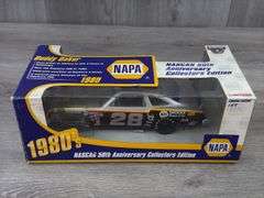Buddy Baker #28 NAPA 1980’s Stock Car, 1/24, Limited Edition, 1 Of 6, 50th NASCAR Anniversary, Action