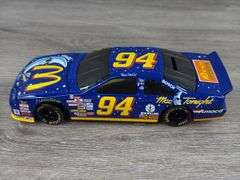 Bill Elliott #94 Mac Tonight Ford Thunderbird Stock Car Bank, 1/24, 1995 Limited Edition, 1 Of 5004, Racing Collectables Action Platinum Series, SkyBox Trading Card