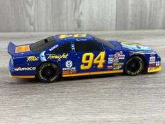 Bill Elliott #94 Mac Tonight Ford Thunderbird Stock Car Bank, 1/24, 1995 Limited Edition, 1 Of 5004, Racing Collectables Action Platinum Series, SkyBox Trading Card