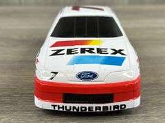 Alan Kulwicki #7 Zerex Thunderbird Stock Car Bank, 1/24, Limited Edition, 1 Of 5000, Racing Champions