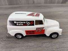 Darrell Waltrip #17 Western Auto Racing 1950 Panel Truck Bank, 1/25, Ertl