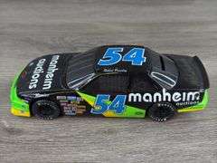 Robert Pressley #54 Manheim Auctions Lumina Stock Car Bank, 1/24, 1994 Limited Edition, 1 Of 2000, Racing Champions