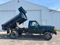 1991 Ford F47060 1-Ton Dump Truck