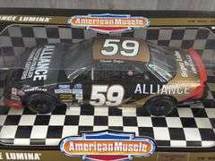 Dennis Setzer #59 Alliance Lumina Stock Car, 1/18, Certified UH #153/1000, Collector’s Edition, American Muscle, Ertl