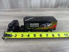 Dennis Setzer #59 Alliance Racing Team 1930 Chevy Tractor Trailer Bank, 8 1/2” Long, 1 Of 1500, #2 In A Series, Ertl