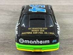 Robert Pressley #54 Manheim Auctions Lumina Stock Car Bank, 1/24, 1994 Limited Edition, Certified #412/500, 1994 My Winston Cup Debut Car, Daytona 500, Racing Champions