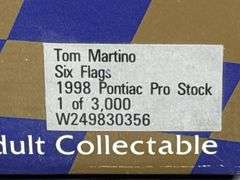 Tom Martino Six Flags 1998 Pontiac Pro Stock, 1/24, Limited Edition, 1 Of 3000, Racing Collectables Action Platinum Series