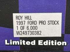 Roy Hill Castrol 1997 Ford Pro Stock, 1/24, Limited Edition, 1 Of 6000, Racing Collectables Action Platinum Series