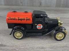 1930’s Clark Super Gas Model A Tanker Coin Bank, 1/25, Limited Edition, No. 1, SpecCast, Liberty Classics