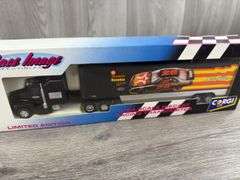 Davey Allison #28 Havoline Kenworth Racing Team Transporter, 1/64, Limited Edition, #1065/10,000, Certificate, Race Image Collectibles, Corgi