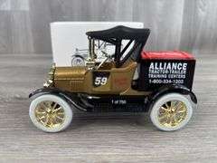 Robert Pressley #59 Alliance Racing Team 1918 Ford Runabout Bank, 1/25, 1 Of 750, Ertl