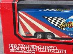 Ted Musgrave The Family Channel Racing Team Transporter, 1/64, 1995 Preview Edition, Racing Champions