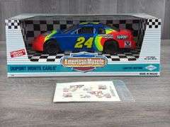Jeff Gordon #24 DuPont Monte Carlo Stock Car, 1/18, Limited Edition, Collector’s Edition, American Muscle, Ertl Collectibles