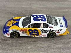 Kevin Harvick #29 GM Goodwrench Service Plus/AOL 2001 Monte Carlo Clear Window Bank, 1/24, Limited Edition, #337/2504, Action