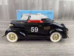 Dennis Setzer #59 Alliance Racing Team 1937 Chevy Cabriolet Bank, 1/25, Limited Edition, #49/1250, SpecCast, Liberty Classics
