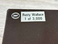 Rusty Wallace #2 Miller Genuine Draft Race Car Transporter, 1/96, 1995 Limited Edition, 1 Of 3,000, Racing Collectables Action Platinum Series
