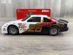 Davey Allison #28 Havoline In Memory Of Davey Thunderbird Stock Car Bank, 1/24, Limited Edition, Racing Champions