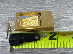 2 O&K Belt Buckles, 2” Long