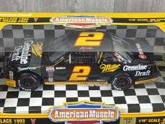 Rusty Wallace #2 Miller Genuine Draft 1993 Pontiac Grand Prix Stock Car, 1/18, #2646/5000, American Muscle, Ertl Collectibles