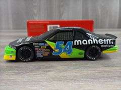 Robert Pressley #54 Manheim Auctions Lumina Stock Car Bank, 1/24, 1994 Limited Edition, 1 Of 2000, Racing Champions