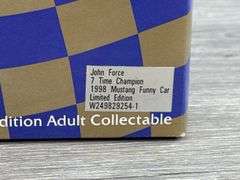 John Force Castrol GTX 7 Time Champion 1998 Mustang Funny Car, 1/24, Limited Edition, Racing Collectables Action Platinum Series
