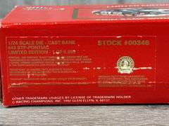 Richard Petty #43 STP Pontiac Grand Prix Stock Car Bank, 1/24, Limited Edition, 1 Of 5000, Racing Champions