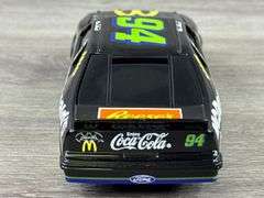 Bill Elliott #94 McDonald’s/Batman Forever Thunderbat Ford Stock Car Bank, 1/24, 1995 Limited Edition, Action