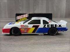 Alan Kulwicki #7 Zerex Ford Thunderbird Stock Car Bank, 1/24, 1995 Limited Edition, 1 Of 2508, Action Racing Collectables Club Of America