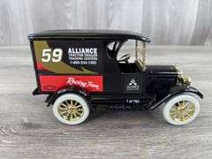 Robert Pressley #59 Alliance Racing 1923 Chevy 1/2 Ton Truck Bank, 1/25, 1 Of 750, 1993 Fan Club 1st Annual Meeting, Ertl